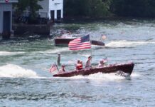 Antique wooden boat parade turns Lake Rabun into Fourth of July tradition