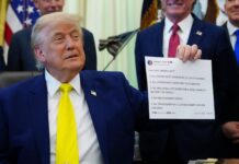 Trump stands to profit off US policy announcements by selling fast access to his social media posts