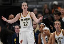 Caitlin Clark was nearly out Tuesday. A quick reversal sets up Liberty-Fever at full strength