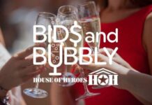Raising a glass to support veterans