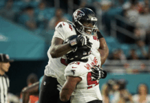 Tua Tagovailoa leads TD drive and loses fumble in Falcons’ 17-12 preseason win over Dolphins