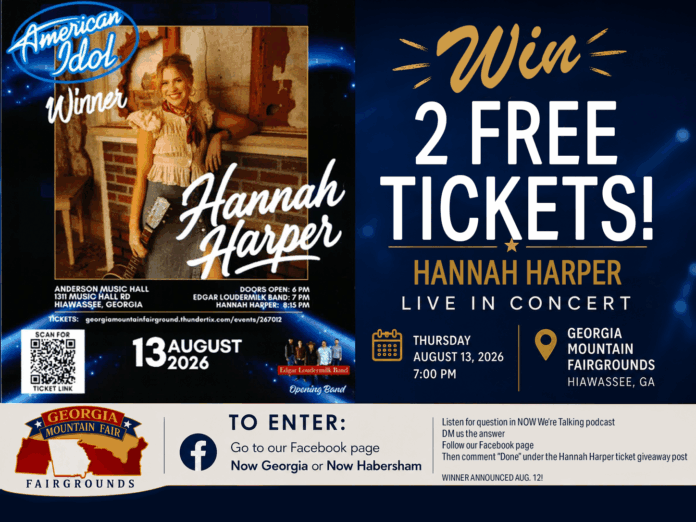 Hannah Harper ticket giveaway