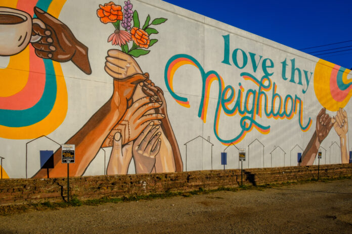 Love Thy Neighbor Mural