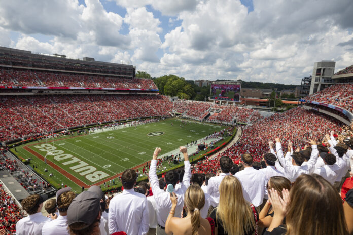 Sanford Stadium UGA football game
