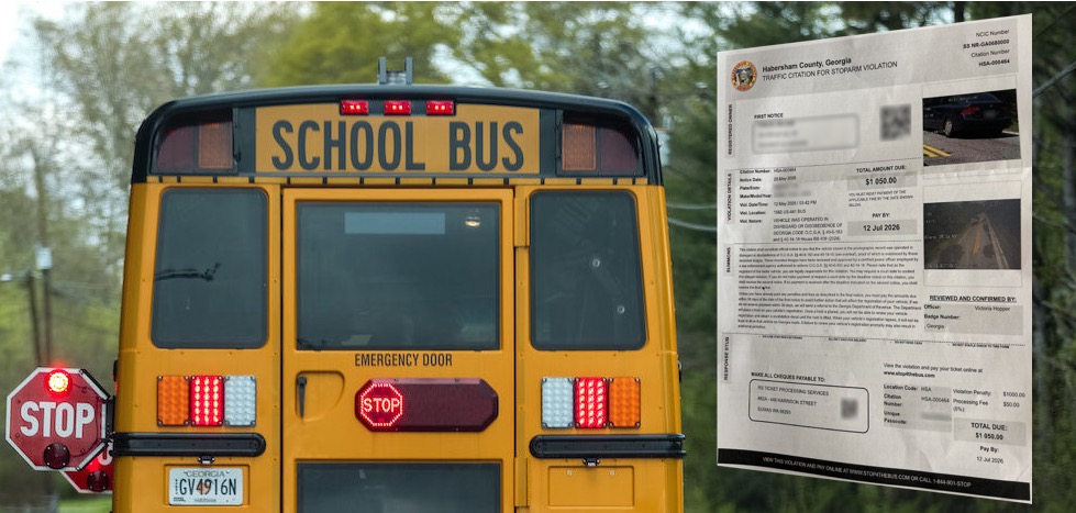 Records raise questions over handling of Habersham school bus citations