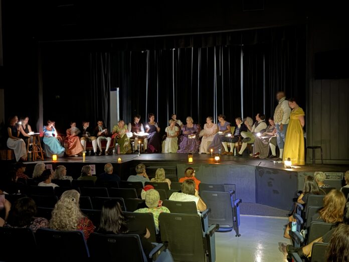 Sense and Sensibility by flashlight