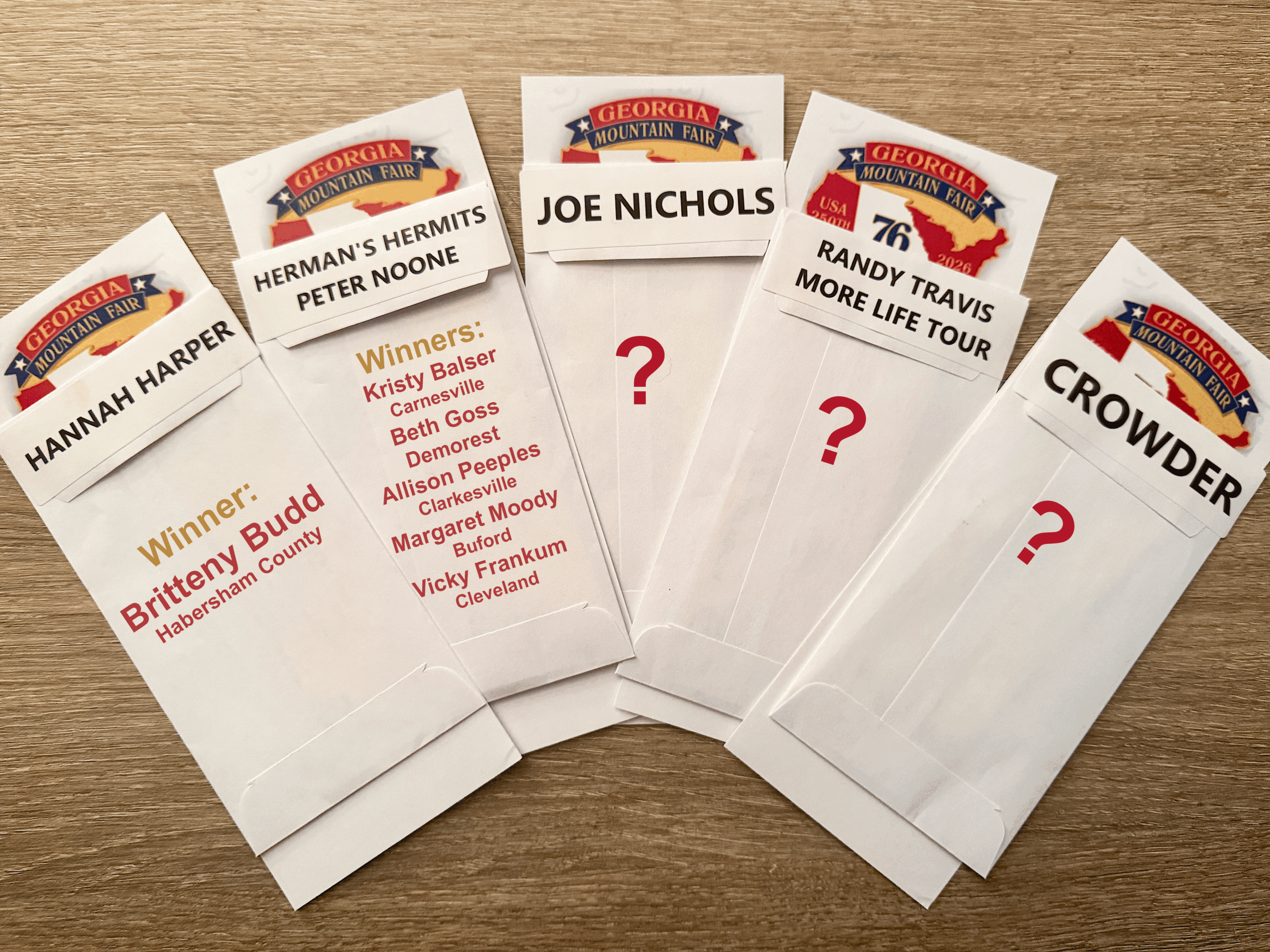Win free tickets to Georgia Mountain Fair concerts