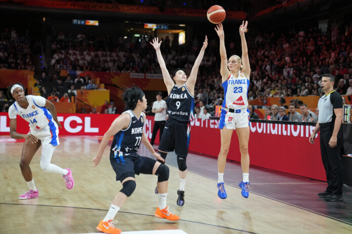 WCup France Korea Basketball