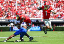 No. 2 Georgia faces pleasant dilemma of finding room for its deep and talented group of tight ends