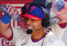 Schwarber homers as Phillies beat Braves 1-0