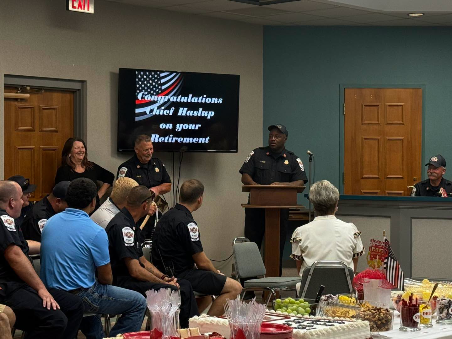 Toccoa Fire Chief Jeff Haslup retires after 44 years