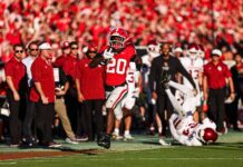No. 2 Georgia rolls over turnover-plagued Oklahoma 41-13