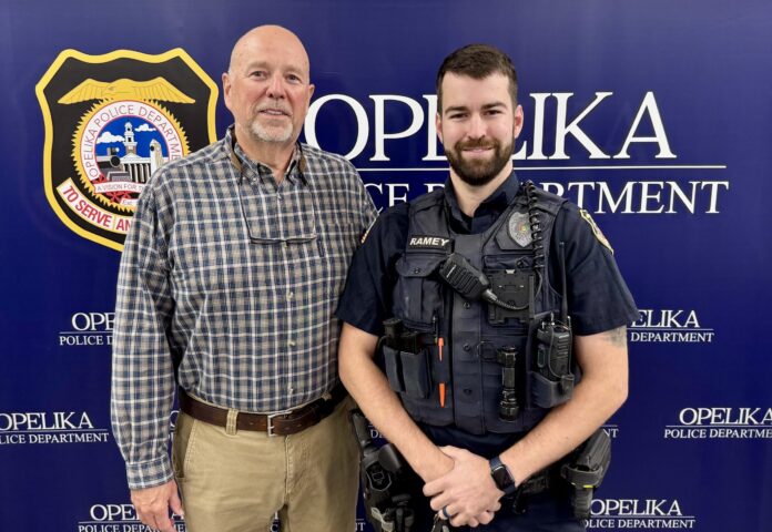 Frazier Moreman and Officer Ramey