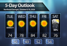 Brief return of fall, watching the weekend