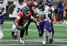 Ravens beat Falcons in OT 30-23