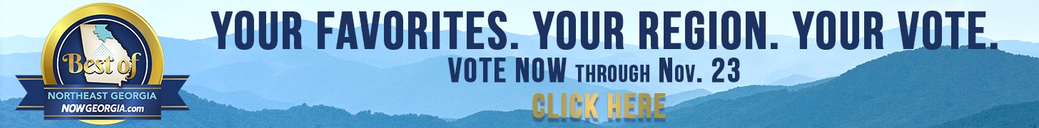 Best of Northeast Georgia 2026 - vote now through Nov. 23